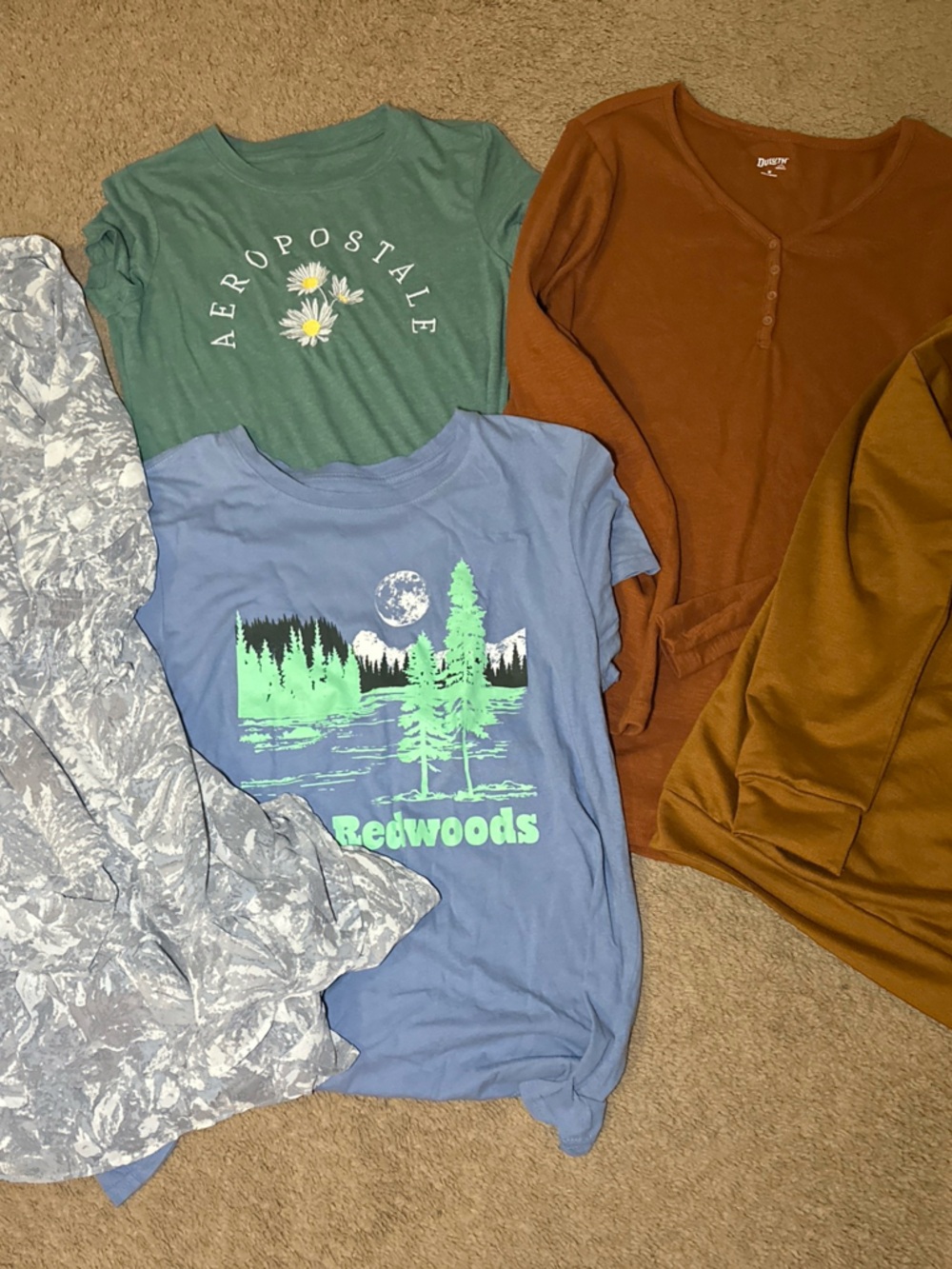 Women’s Size Medium Lot Of Tops Dress Tshirt Casual Sweatshirt 5 Pieces